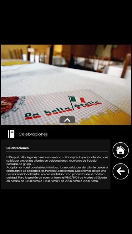 Restaurante Pizzería La Bella Italia