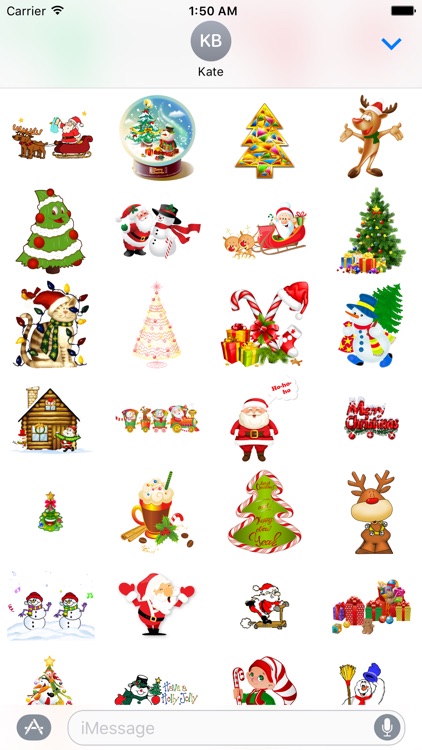 Funny Christmas Stickers for iMessage