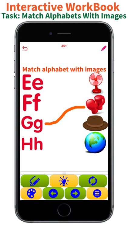 Alphabets ABC Learning & Tracing  Kids App Free screenshot-4