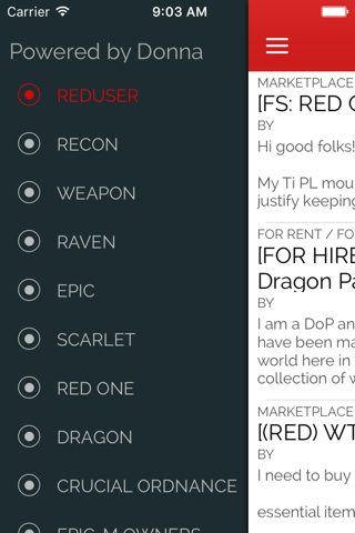 REDUSER RECON screenshot 2