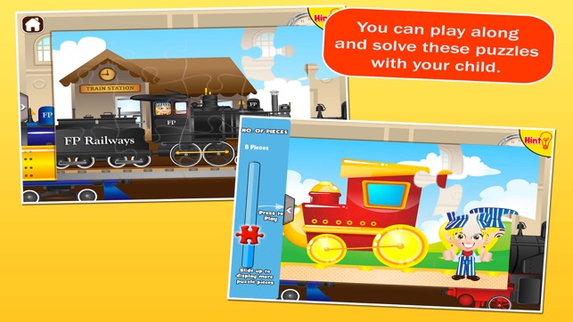 Locomotives: Train Puzzles for Kids(圖3)-速報App