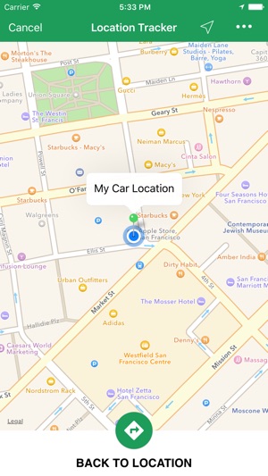 Simple Location Tracker - Track and Find Car Parking with GP(圖1)-速報App