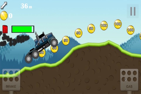 Monster Truck Climb - Free Car Racing Games screenshot 2