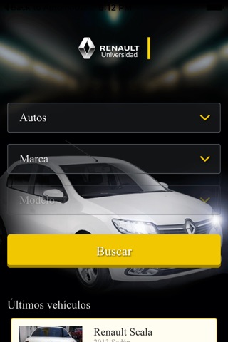 Renault Universidad screenshot 2