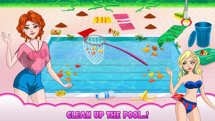 Amazing Princess Pool Party : Girls Crazy Party screenshot-3