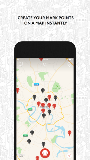 Markart - mark you favorite places and create you own maps.(圖1)-速報App