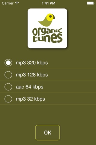 OrganicTunes screenshot 2