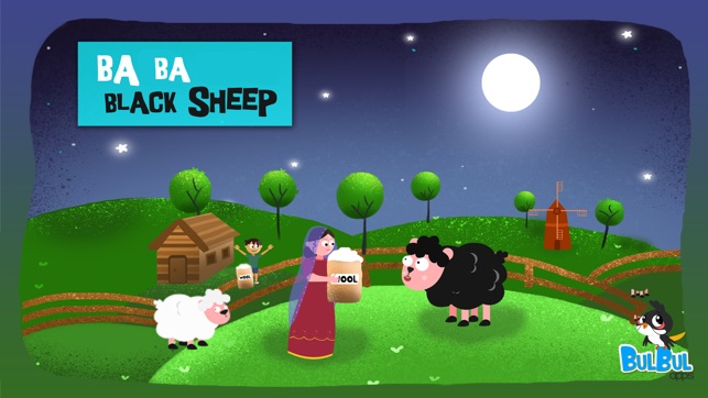Baa Baa Black Sheep - Classic English Rh
