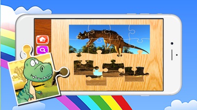 How to cancel & delete Dino Puzzle Jigsaw Games Free - Dinosaur Puzzles For Kids Toddler And Preschool Learning Games from iphone & ipad 2