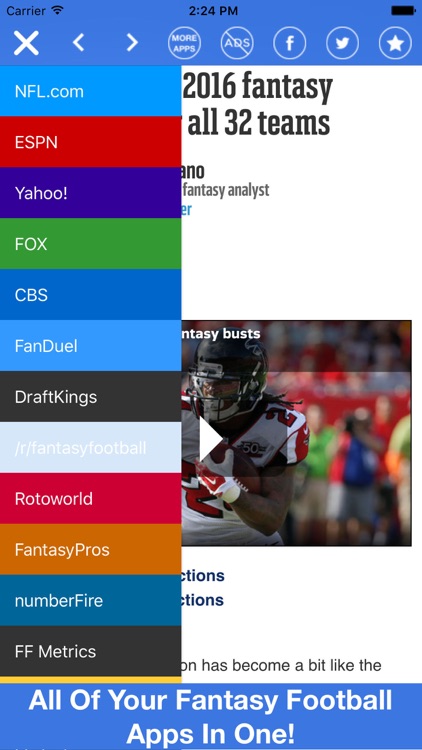Fantasy Football All In One Pro