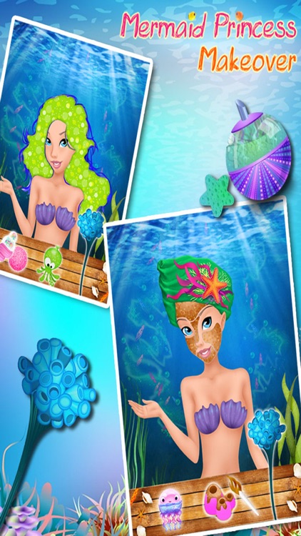 Mermaid Princess Makeover Salon