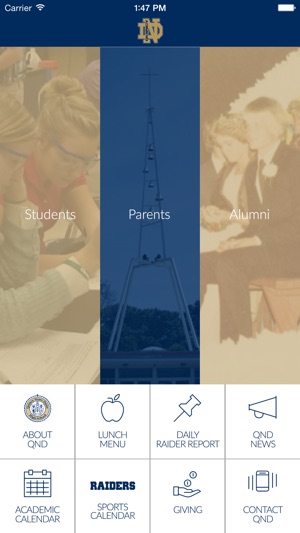 Quincy Notre Dame High School(圖1)-速報App