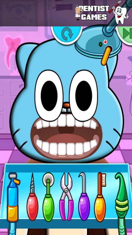 Dentist Game Kids For Friends Of Rabbit