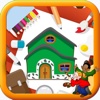 Kids Game Home Coloring Version