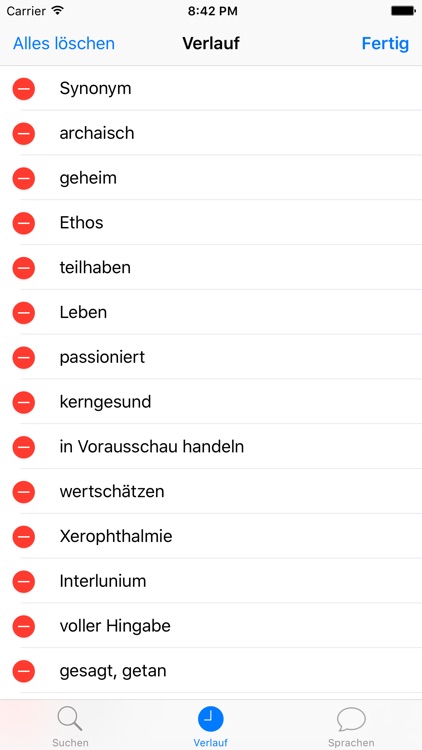 Synonymfinder Deutsch