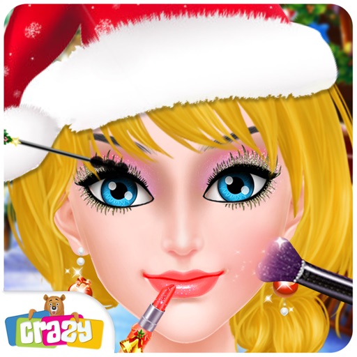 Christmas Makeover girl Icon