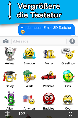 Animated Emoji 3D Sticker GIF screenshot 3