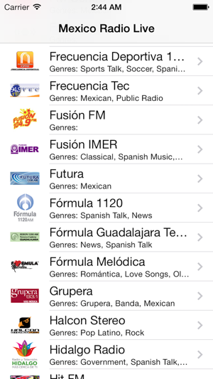 Mexico Radio Live (México)(圖3)-速報App