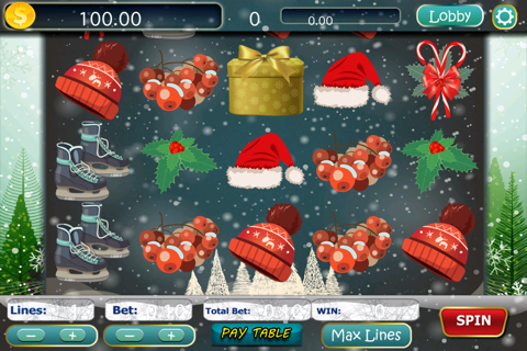 2015 Merry Christmas Slots - Best Vegas Casino Multi Line Big Slot Machine for 2014-2016 screenshot 2