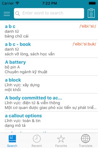 English Vietnamese Free screenshot 4