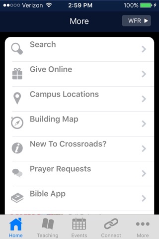 Crossroads Fellowship NC screenshot 3