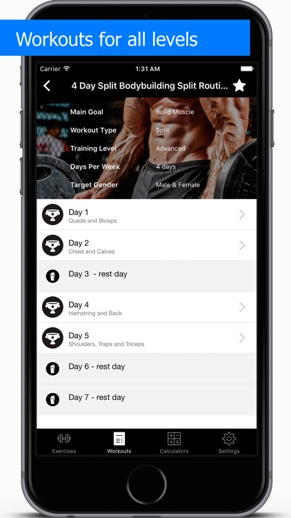 Gym Guide Pro workouts and exercises for fitness