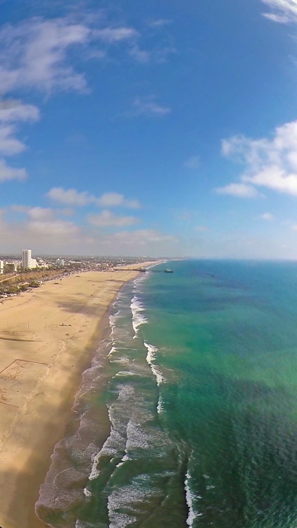 VR Santa Monica Helicopter Virtual Reality 360