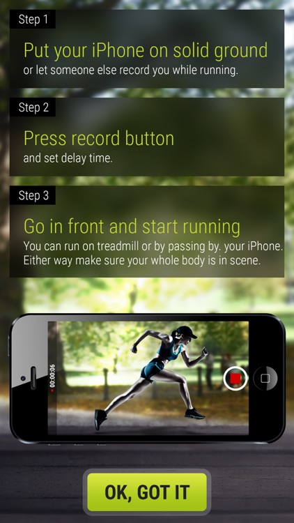 Running analysis
