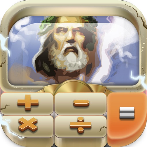 Calculator Keyboard Greek Gods Mythology Themes icon