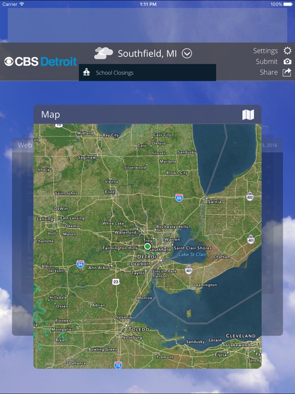 cbs news detroit weather