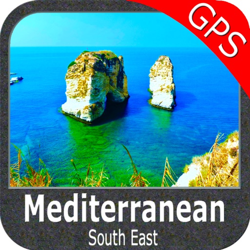 Mediterranean South East - GPS Map Navigator