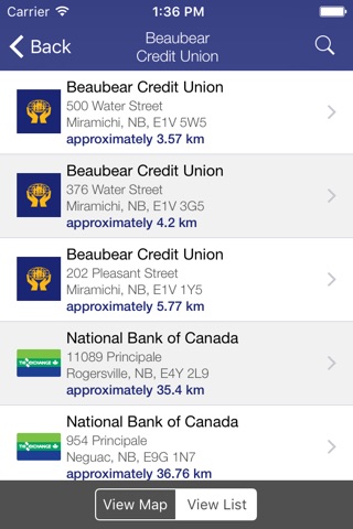 Beaubear CU ATM Locator screenshot 4