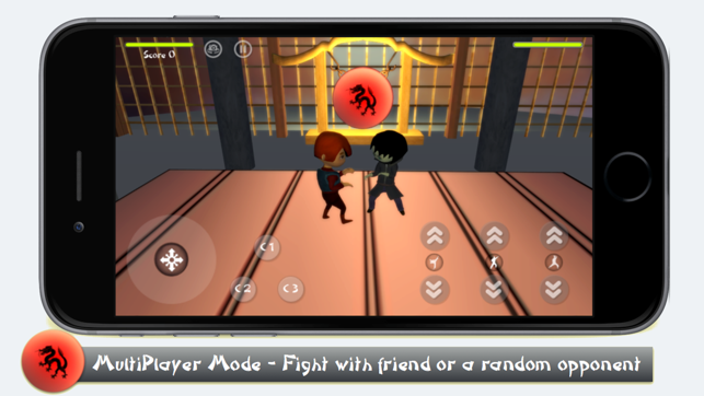 Kung Fu Glory Fighting Game - Multiplayer(圖1)-速報App