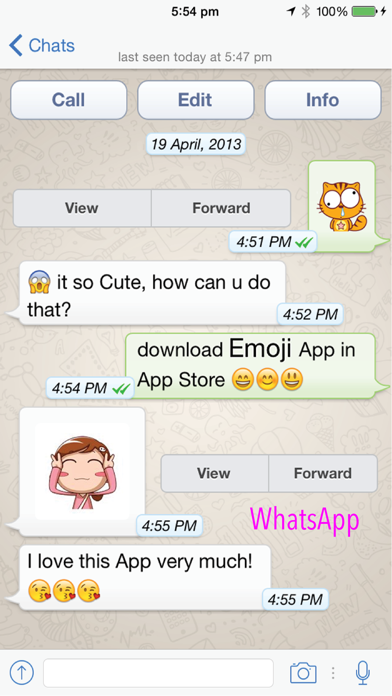 How to cancel & delete Emoji Free for WhatsApp, Kik, Telegram...etc 17+ from iphone & ipad 1