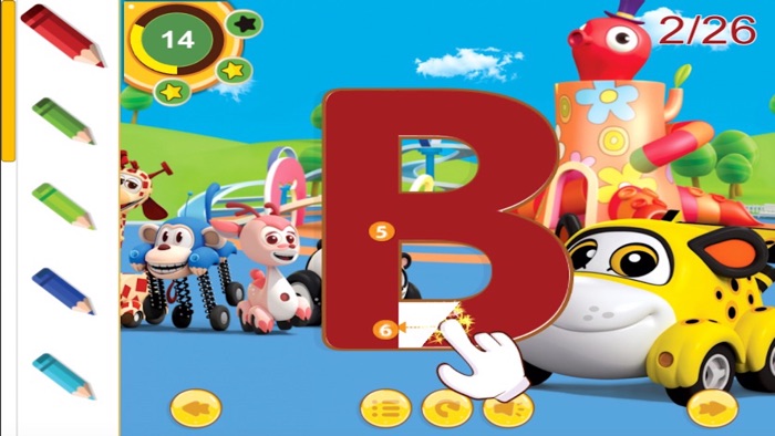 jogos para crianças de 2 anos ABC inglês jogo