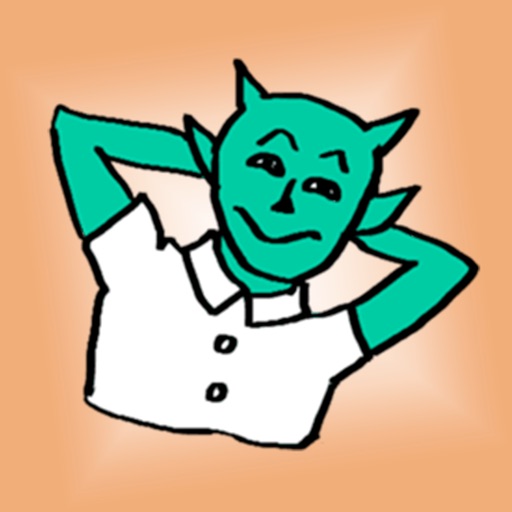 Green Devil Stickers! icon