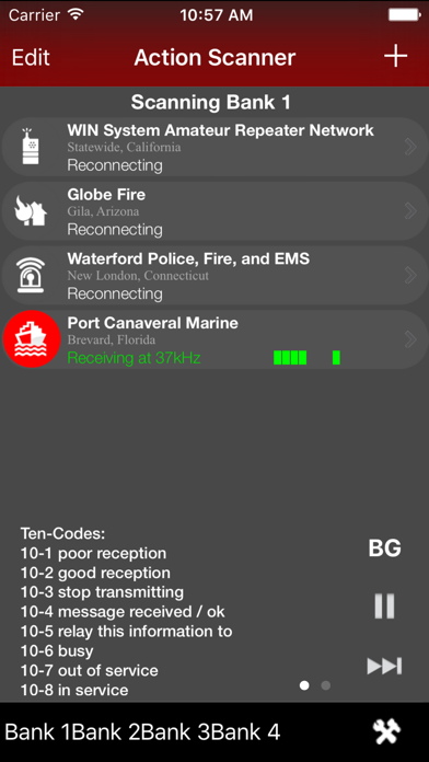 Action Scanner - Police, Fire, EMS and Amateur Radio Screenshot 1