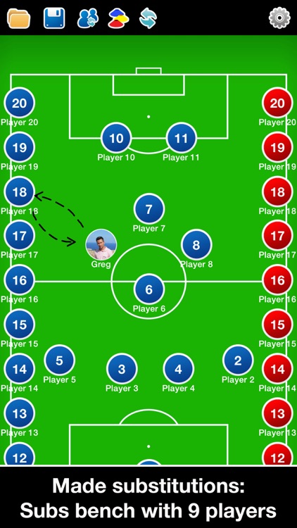 Coach Tactic Board: Soccer