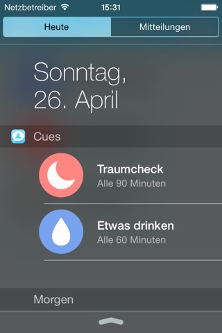 Cues - quick reminders throughout your day screenshot 3