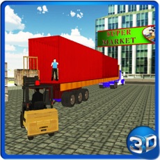 Activities of Supermarket Transporter Truck & Driving Simulator