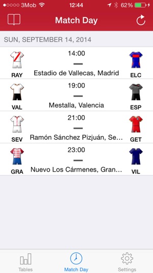 Scheduler - Liga de Fútbol Profesional 2016-2017(圖2)-速報App