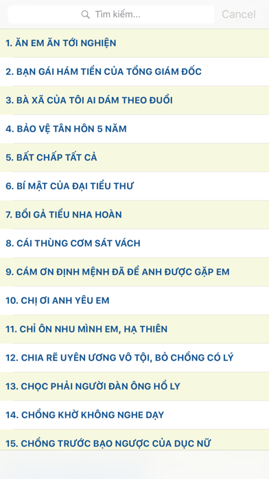 How to cancel & delete 100 Truyện Ngôn Tình HE - Truyen Ngon Tinh Offline from iphone & ipad 3