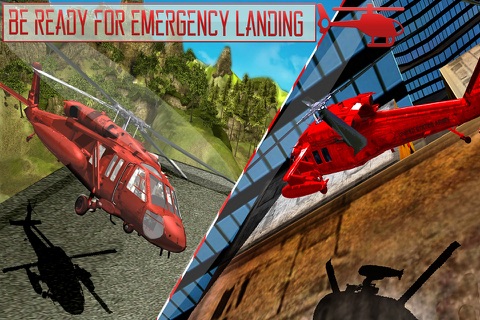 Helicopter Rescue 911 Relief: Fly the Emergency Firefighter Heli screenshot 4