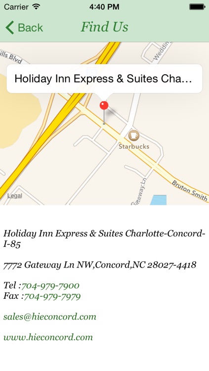 Holiday Inn Express & Suites Charlotte Concord screenshot-3
