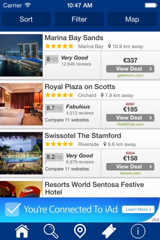 Saxony Hotels + Compare and Booking Hotel for Tonight with map and travel tour screenshot 3