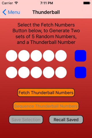 Lottery Selector screenshot 2