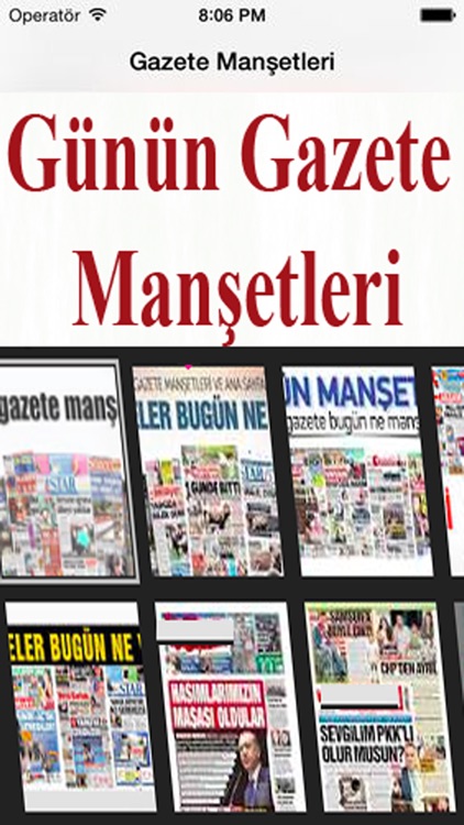 Günlük Gazete Manşetleri