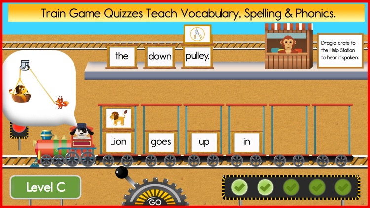 Reading Train Starter Books, Songs & Quizzes screenshot-3