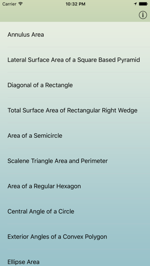 Basic Areas Formulas(圖1)-速報App