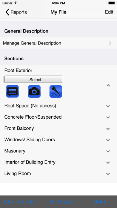 How to cancel & delete Inspection Report from iphone & ipad 4